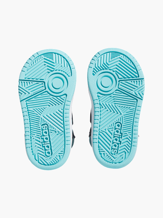 adidas Hoher Sneaker Blau 12132 4