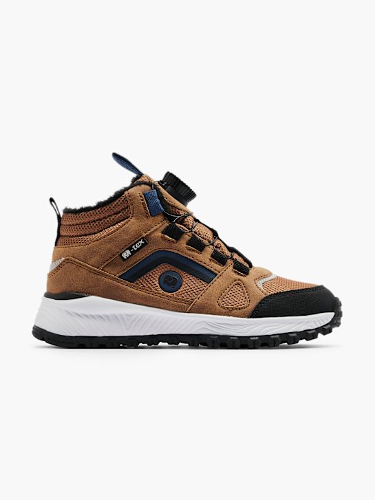 elefanten Schnür-Stiefelette Braun 13844 1