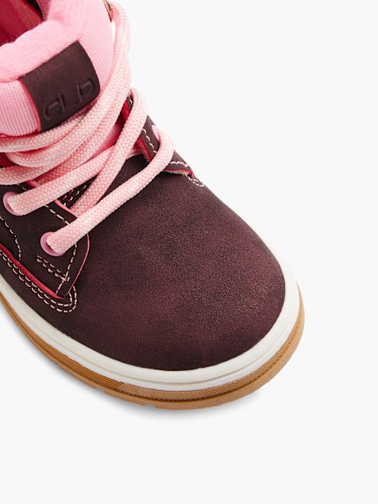 Graceland Bottes à lacets Bordeaux 11335 2