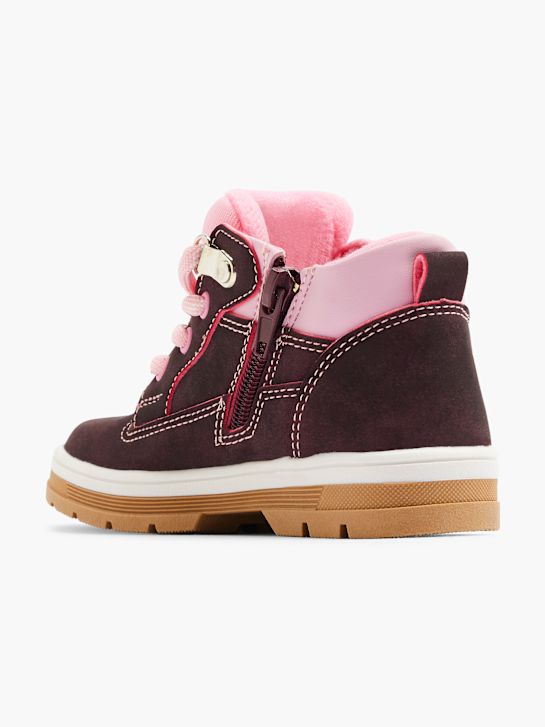 Graceland Bottes à lacets Bordeaux 11335 3