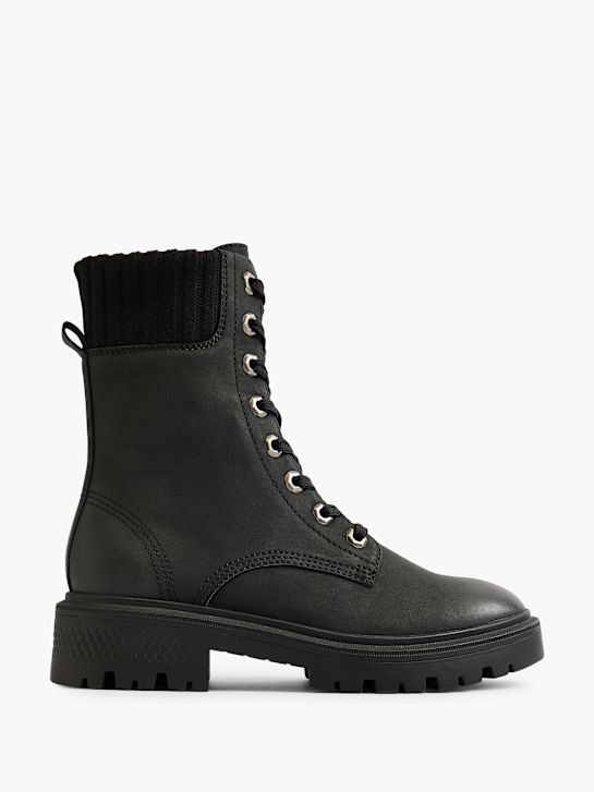 Graceland Schnür-Stiefelette Schwarz 7583 1