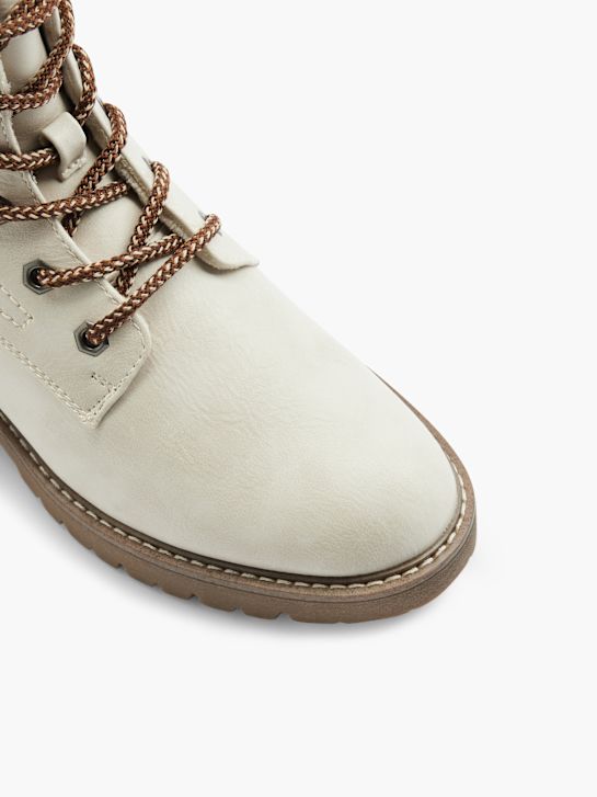 Landrover Bottes à lacets Blanc cassé 27851 2
