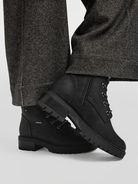 Landrover Schnür-Stiefelette Schwarz 4880 5