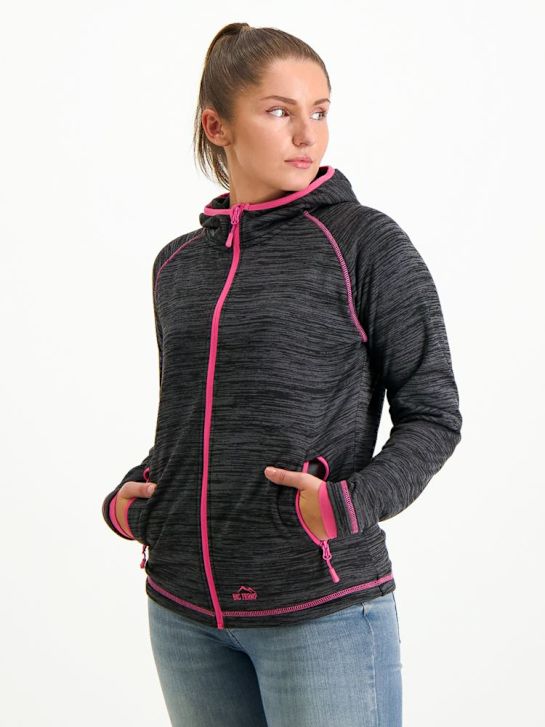 Big Tramp Fleecejacke Lila 87112 1