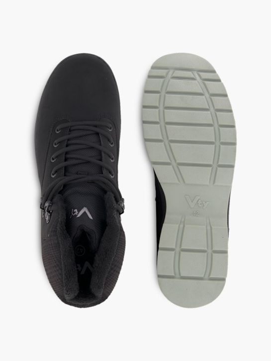 Vty Schnür-Stiefelette Schwarz 87145 3