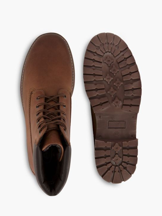 AM SHOE Stivale allacciato Marrone 87184 3