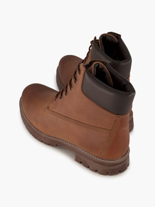AM SHOE Stivale allacciato Marrone 87184 4
