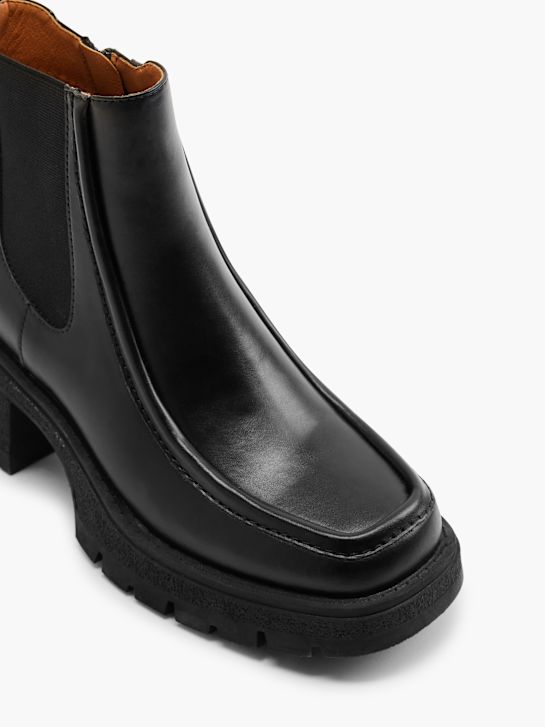 Catwalk Stiefelette Schwarz 7633 2