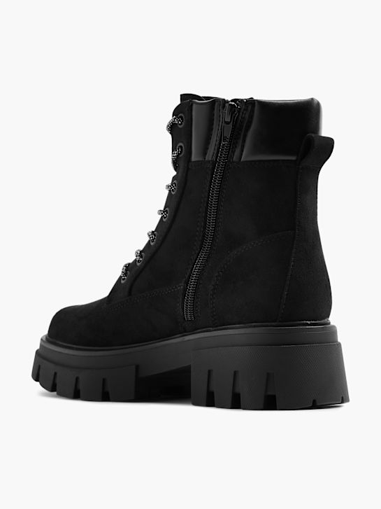 Catwalk Stivale allacciato Nero 22027 3