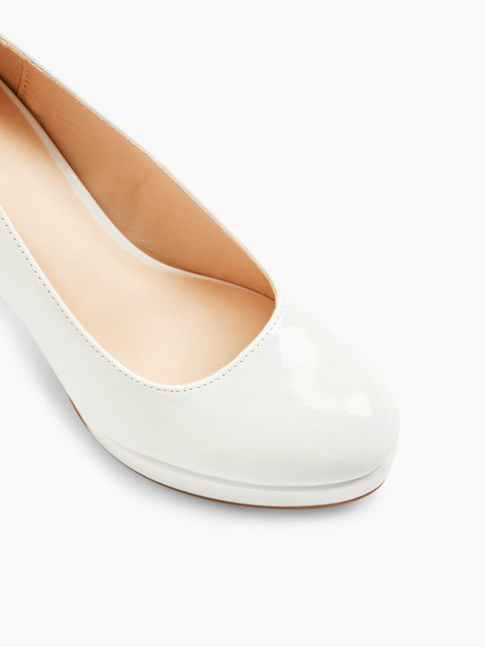 Graceland Escarpins Blanc 16882 2