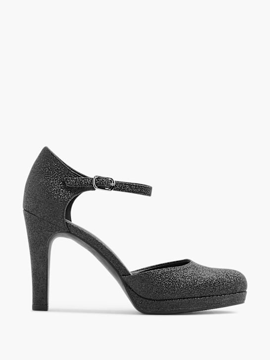 Catwalk Spangenpumps Schwarz 18322 1