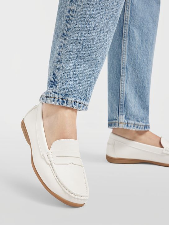 Graceland Mocassins Blanc 10930 5