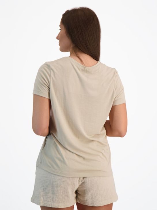 Black Box T-Shirt Beige 87445 2