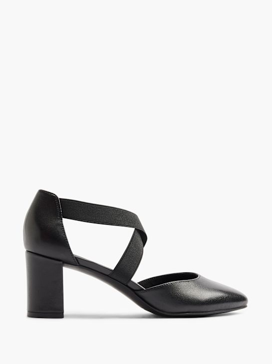 5th Avenue Spangenpumps Schwarz 11347 1