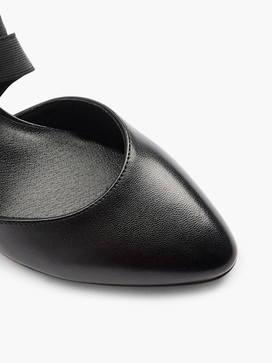 5th Avenue Spangenpumps Schwarz 11347 2