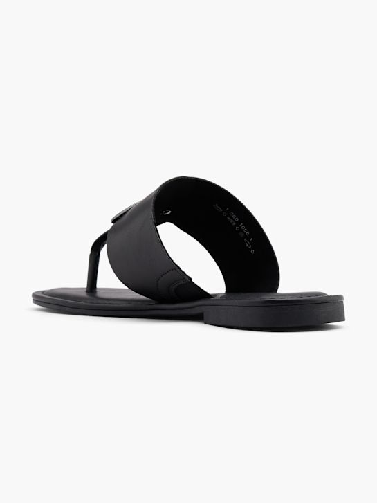 Graceland Chaussons Noir 18308 3