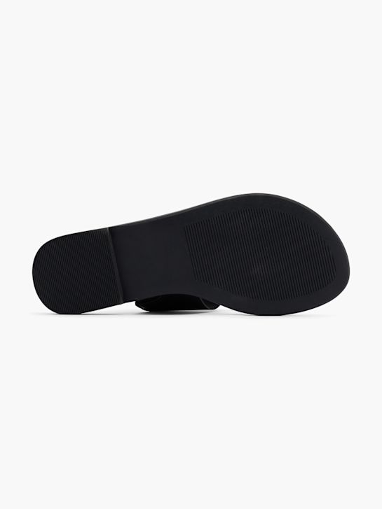 Graceland Chaussons Noir 18308 4