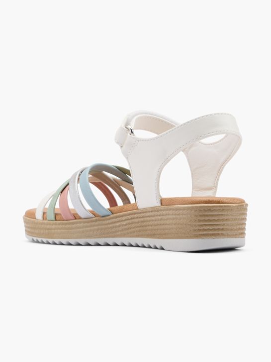 ESPRIT Sandale Weiss 22425 3