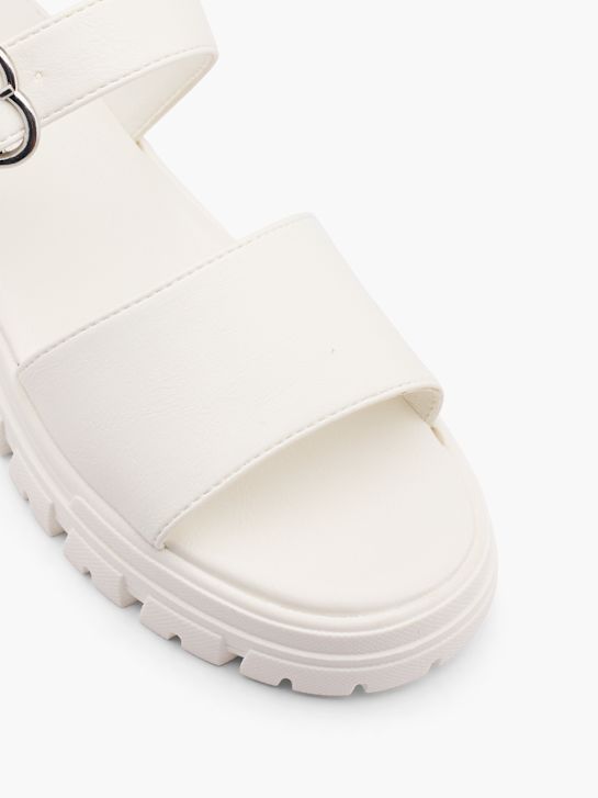Graceland Sandalen-Zehentrenner Weiss 12818 2