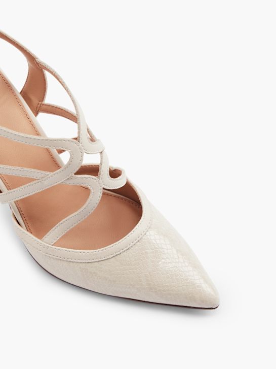 Catwalk Escarpins à bride Beige 13121 2