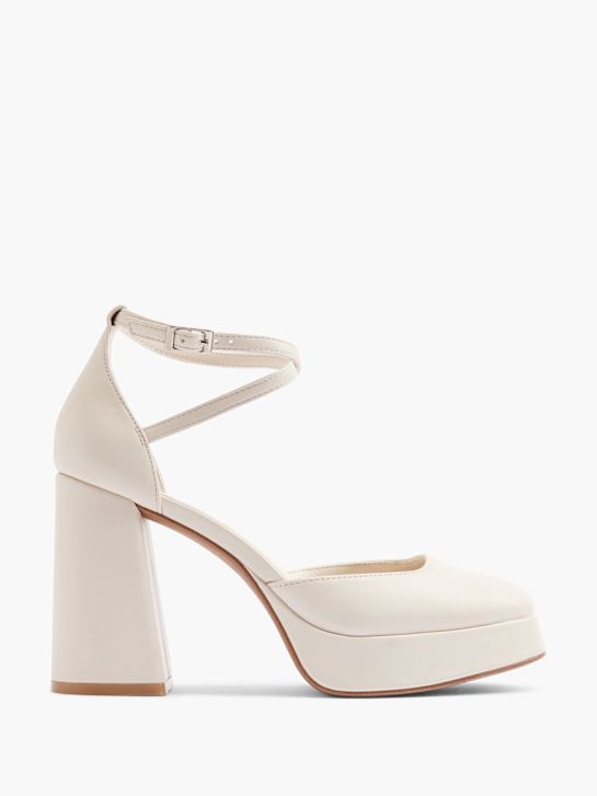 Catwalk Décolleté con fibbia Beige 13124 1