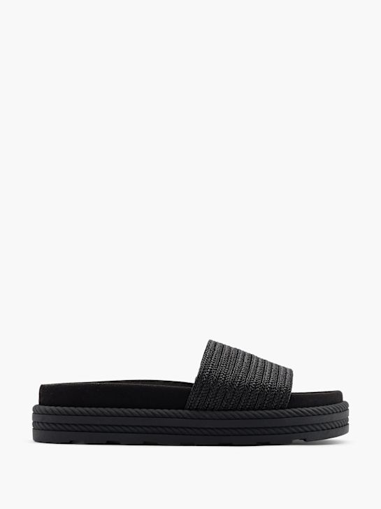 Catwalk Ciabatta bassa Nero 13058 1