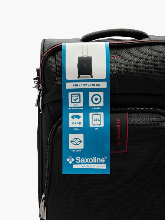 Saxoline Koffer Schwarz 13263 4