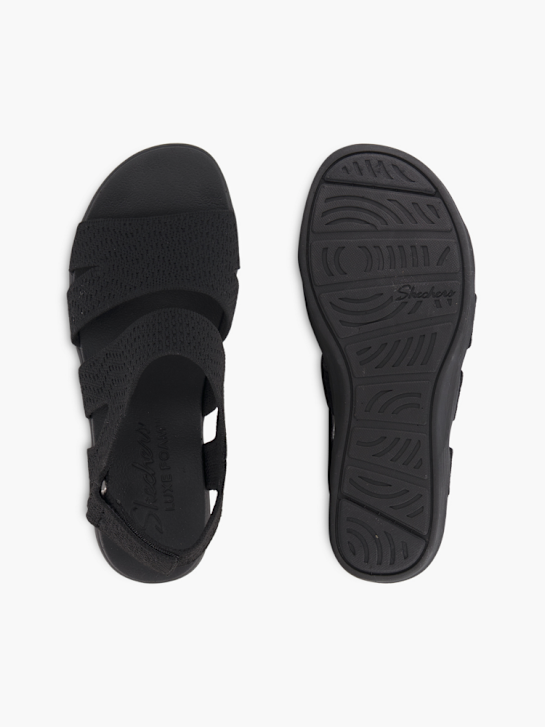 Skechers Sandale Schwarz 86060 3