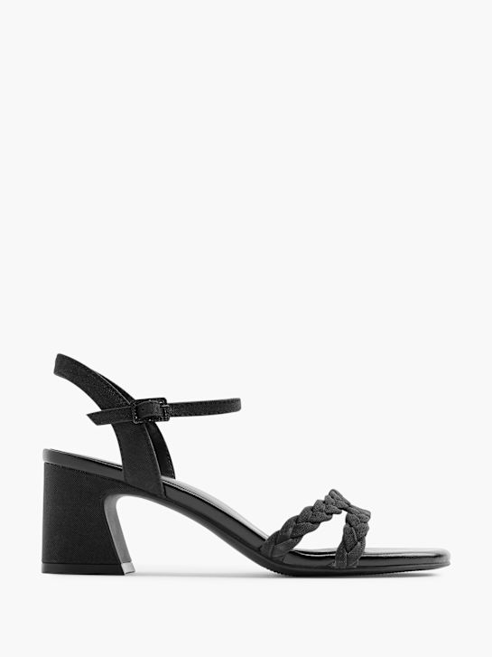 Catwalk Sandale Schwarz 18876 1