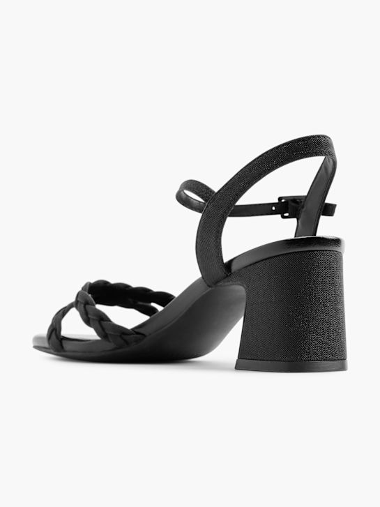 Catwalk Sandale Schwarz 18876 3