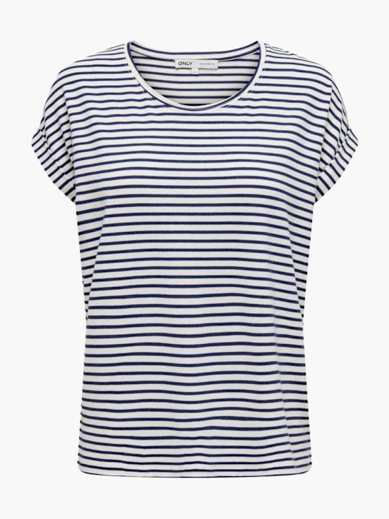 ONLY Tee-shirt Blanc 86107 6
