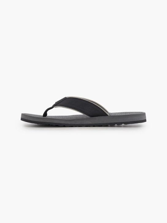 Skechers Pantoletten-Zehentrenner Schwarz | Dosenbach