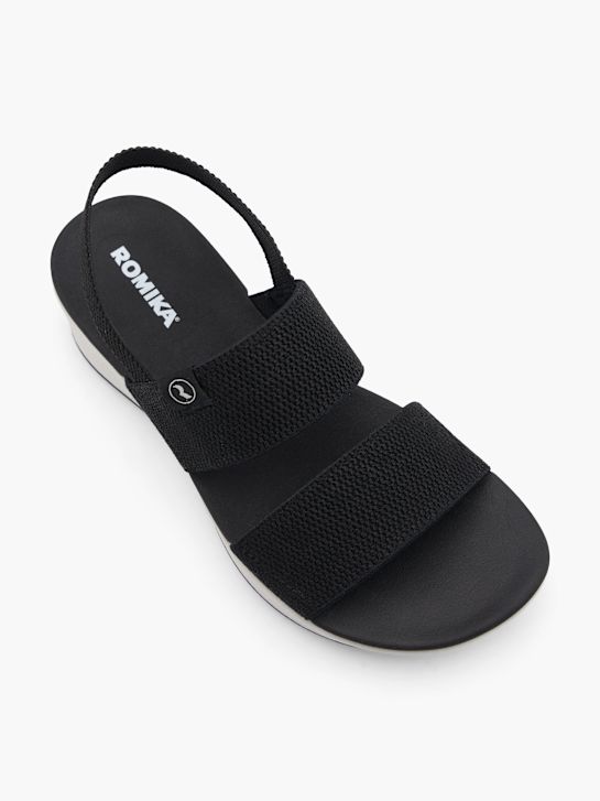 Romika Sandale Schwarz 27606 2