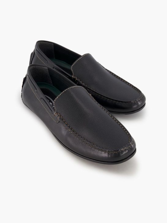 AM SHOE Loafer Schwarz 85403 5