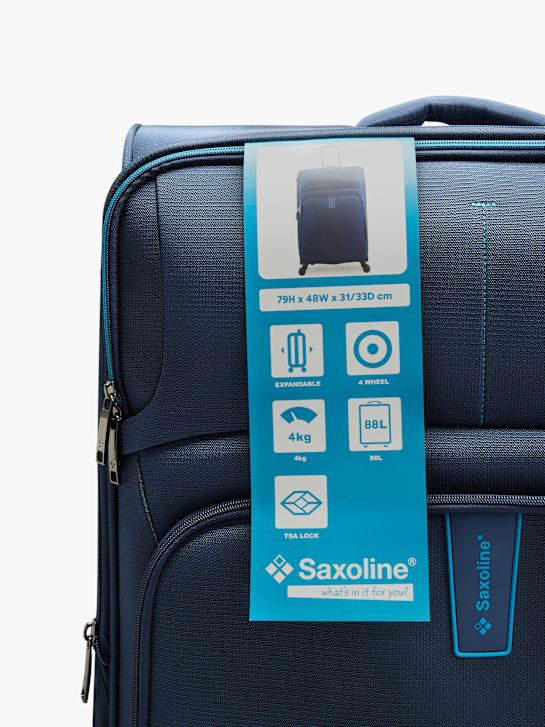 Saxoline Koffer Blau 15139 4