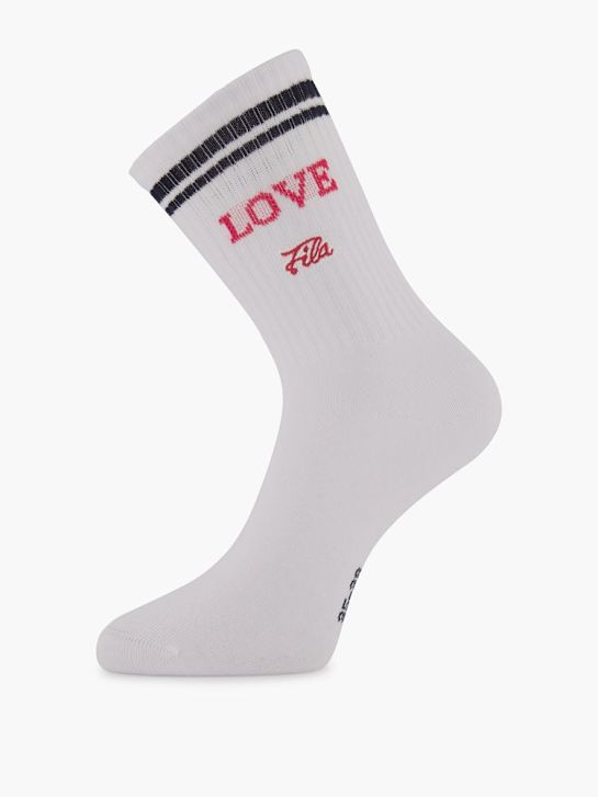 FILA Sneaker-Socken Weiss 85434 3
