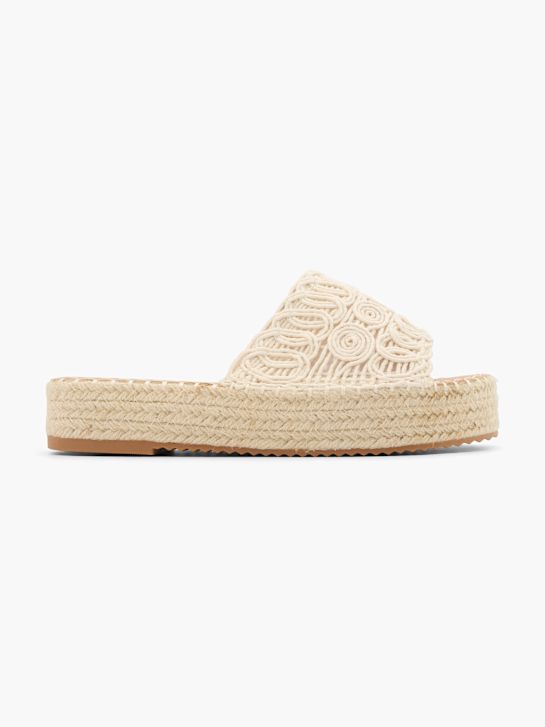 Graceland Chaussons Crème 15928 1