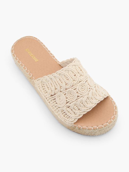 Graceland Chaussons Crème 15928 2
