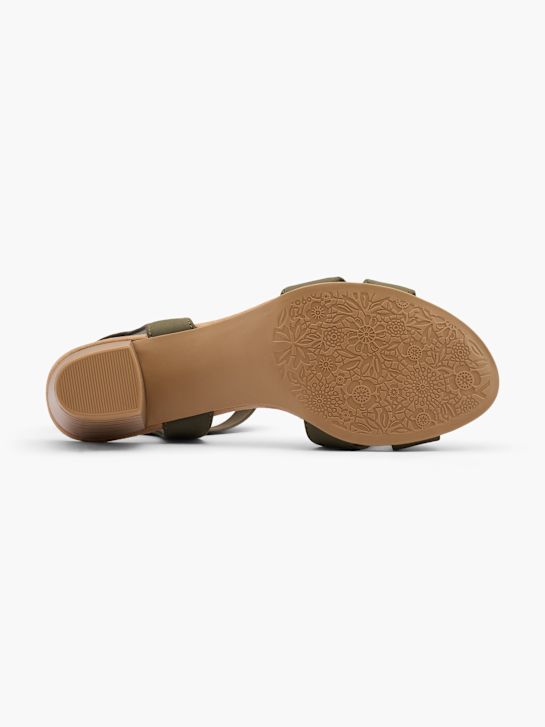 Graceland Sandale Khaki 15886 4