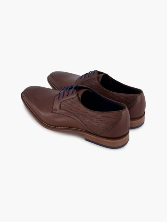 AM SHOE Businessschuh Rot 85549 4