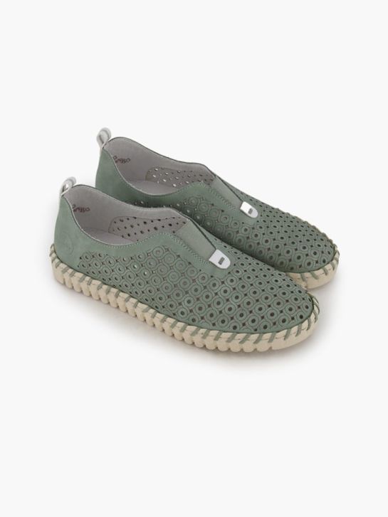 Rieker Halbschuh Grün 84619 5