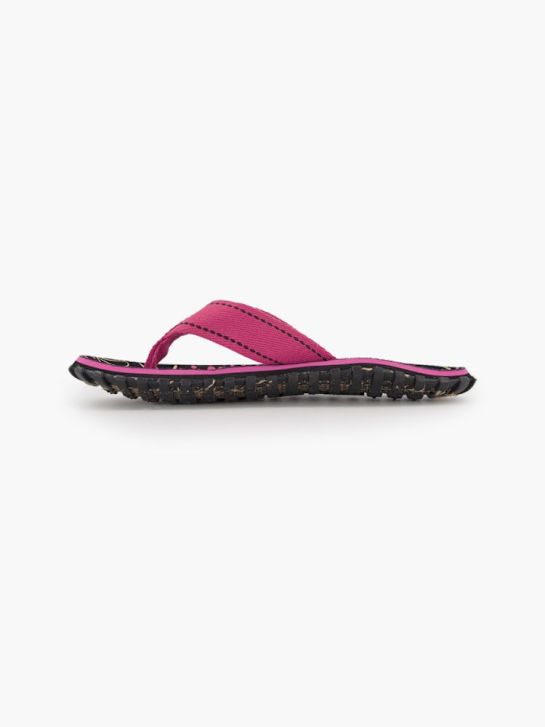 Gumbies Pantoletten-Zehentrenner Schwarz 84623 2