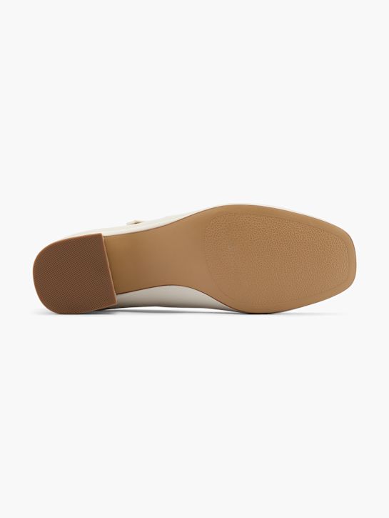 Graceland Escarpins à boucle Beige 29001 4
