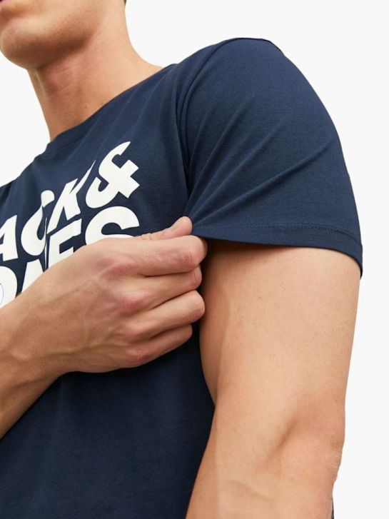 JACK & JONES Tee-shirt Bleu 84799 4