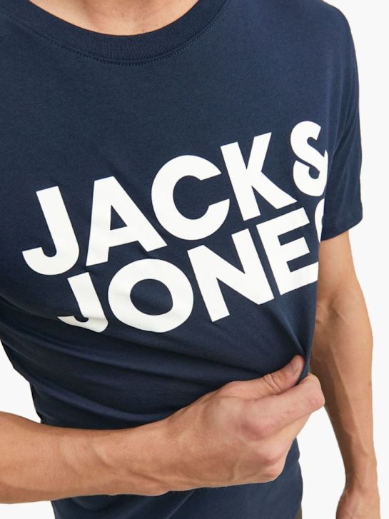 JACK & JONES Tee-shirt Bleu 84799 5