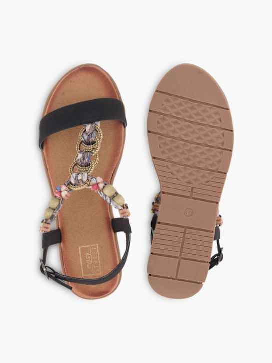 Easy Street Sandalo Nero 84818 3
