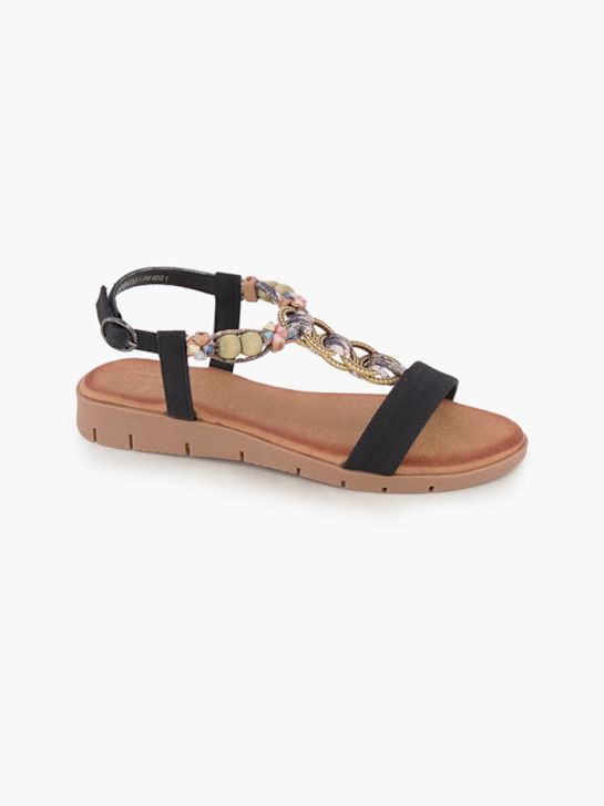 Easy Street Sandalo Nero 84818 6
