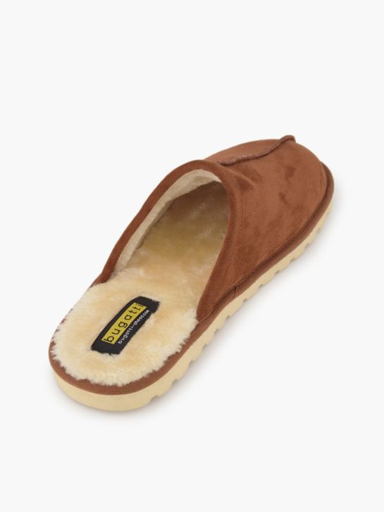 Bugatti Scarpa da casa chiusa Cognac 84373 4