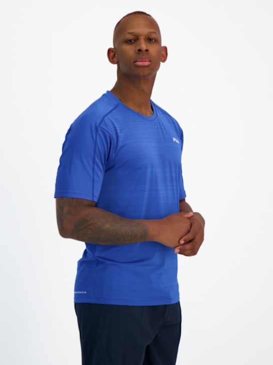 FILA Tee-shirt Bleu 84403 1