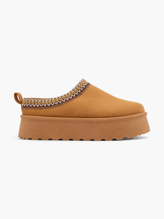 Graceland Pantoffel Cognac 44815 1
